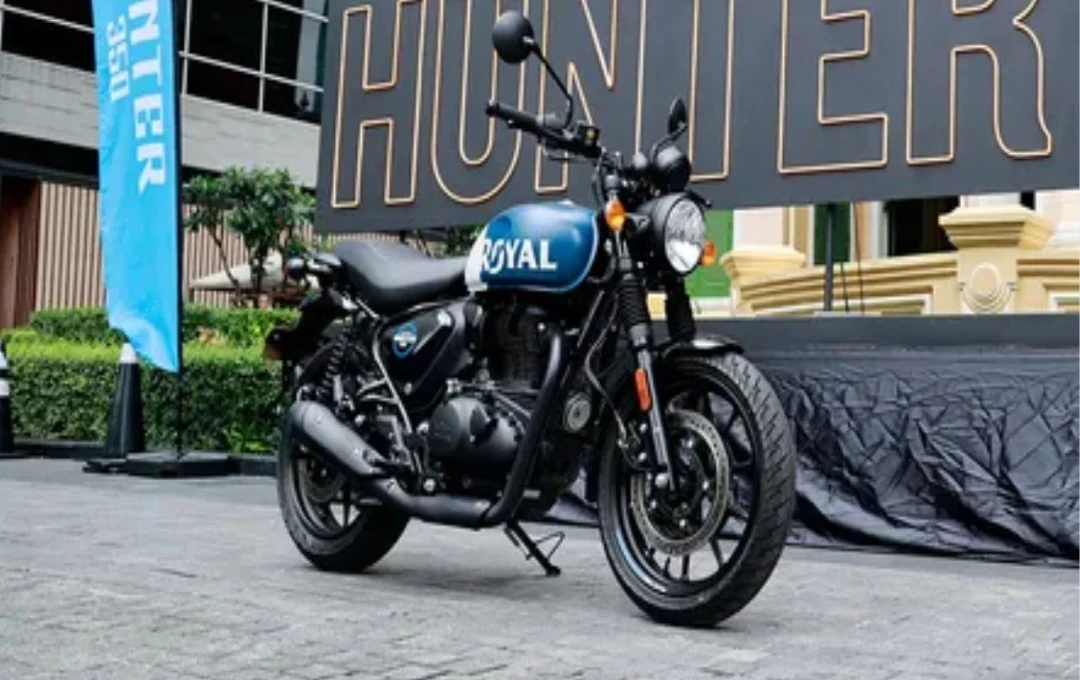 Royal Enfield Hunter 350: टेस्टिंग के दौरान स्पॉट हुई अपडेटेड वेरिएंट, लॉन्च की तैयारी शुरू