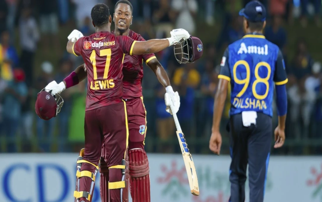 SL vs WI 3rd ODI: 3 साल बाद लौटे इविन लुइस ने मैदान में मचाया तहलका; श्रीलंकाई गेंदबाजों की जमकर की धुनाई, टीम को दिलाई ऐतिहासिक जीत 