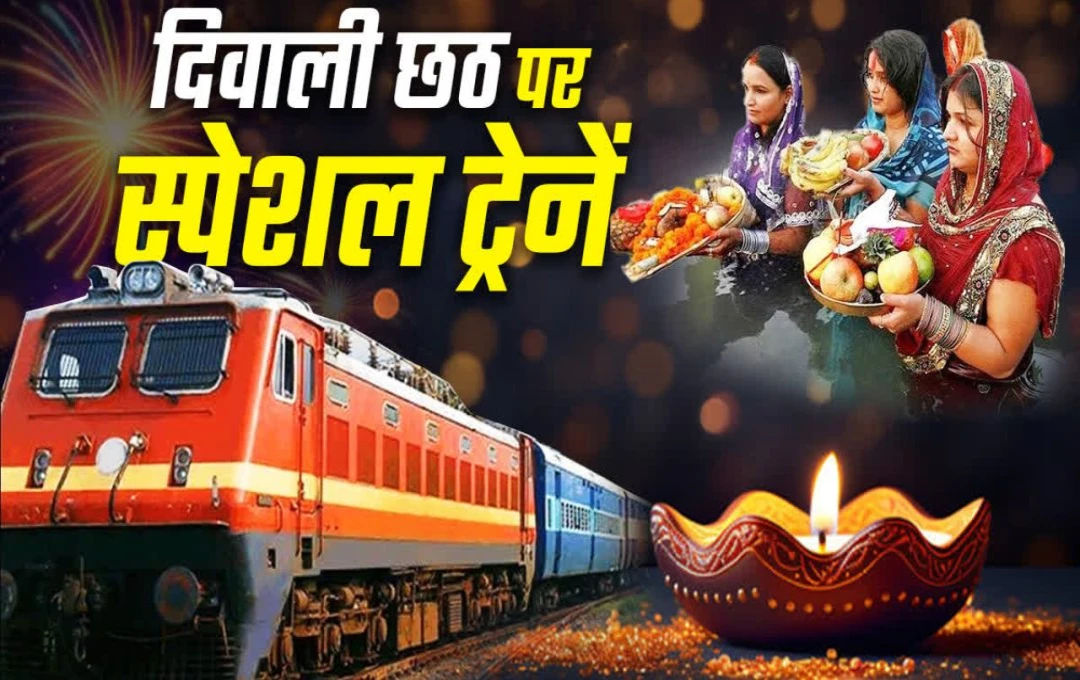 Diwali Train: दीवाली के पर्व पर दिल्ली से गोरखपुर तक विशेष पूजा ट्रेनें, घर वापसी अब होगी आसान