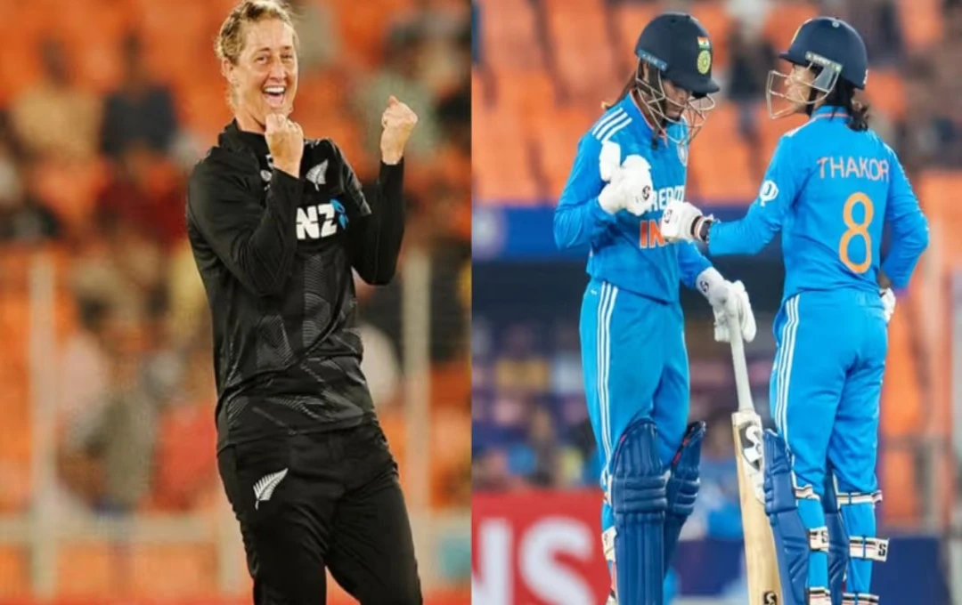 IND W vs NZ W 2nd ODI: दूसरे वनडे में न्यूजीलैंड ने भारतीय महिला टीम को करारी शिकस्त, सोफी डिवाइन का दमदार प्रदर्शन, सीरीज 1-1 से बराबर 