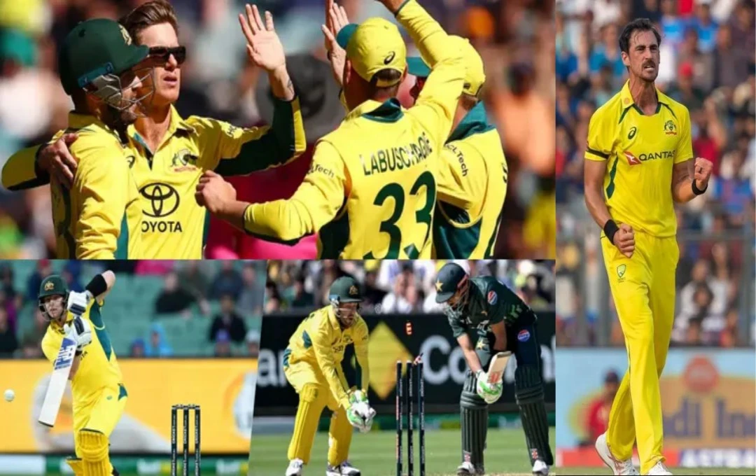 AUS vs PAK 1st ODI: पहले वनडे में ऑस्ट्रेलिया ने पाकिस्तान को 2 विकेट से दी मात, स्टार्क की घातक गेंदबाजी, देखें मैच का हाल 