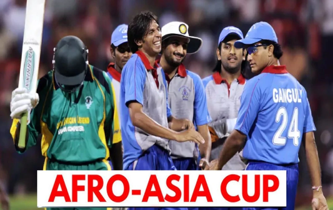 Afro Asia Cup: क्रिकेट के मैदान पर एक साथ खेल सकते हैं भारत और पाकिस्तान के खिलाडी, कई साल बाद होगी इस टूर्नामेंट की वापसी, पढ़ें पूरी जानकारी 