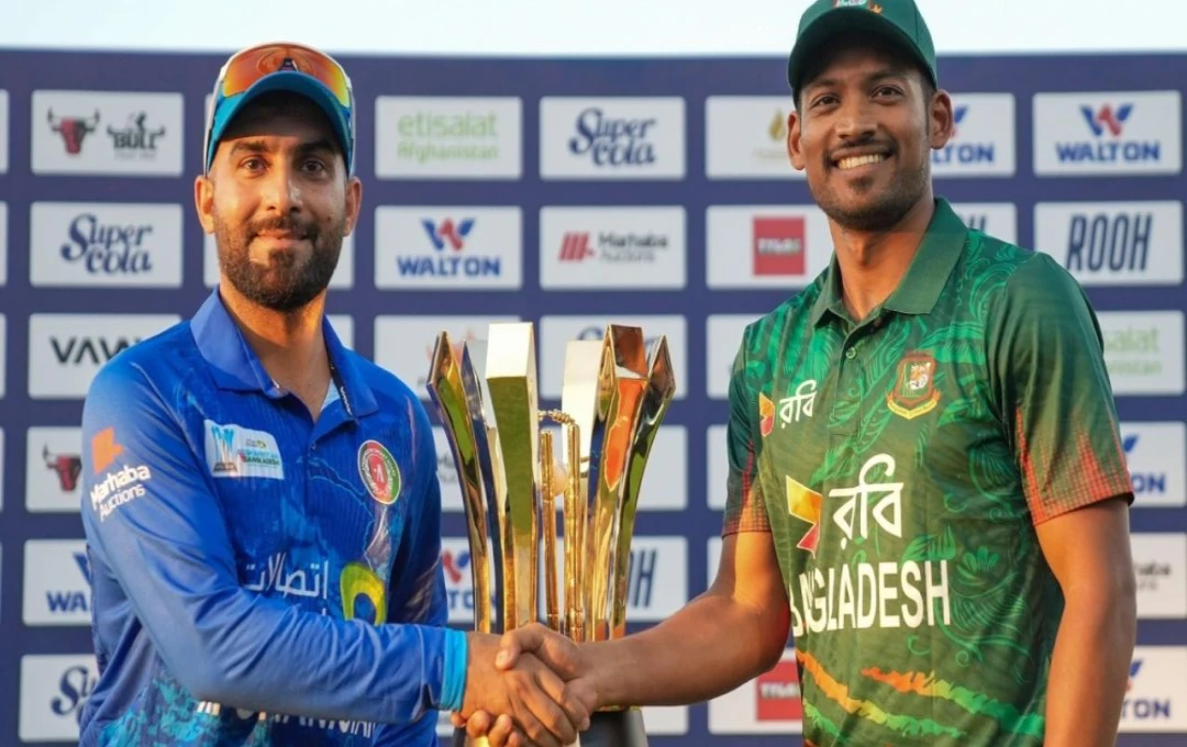 AFG vs BAN 1st ODI: अफगानिस्तान और बांग्लादेश के बीच वनडे सीरीज का आज होगा आगाज, देखें दोनों टीमों का स्क्वाड और हेड टू हेड रिकॉर्ड  