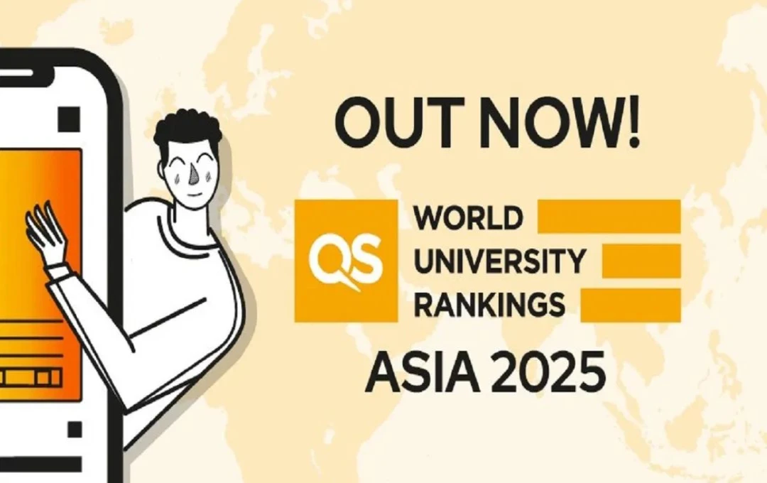 QS Asia Ranking 2025: क्वाक्वेरेली साइमंड्स ने जारी की एशिया की टॉप संस्थानों की रैंकिंग, भारतीय प्रौद्योगिकी संस्थान दिल्ली ने हासिल किया प्रथम स्थान 