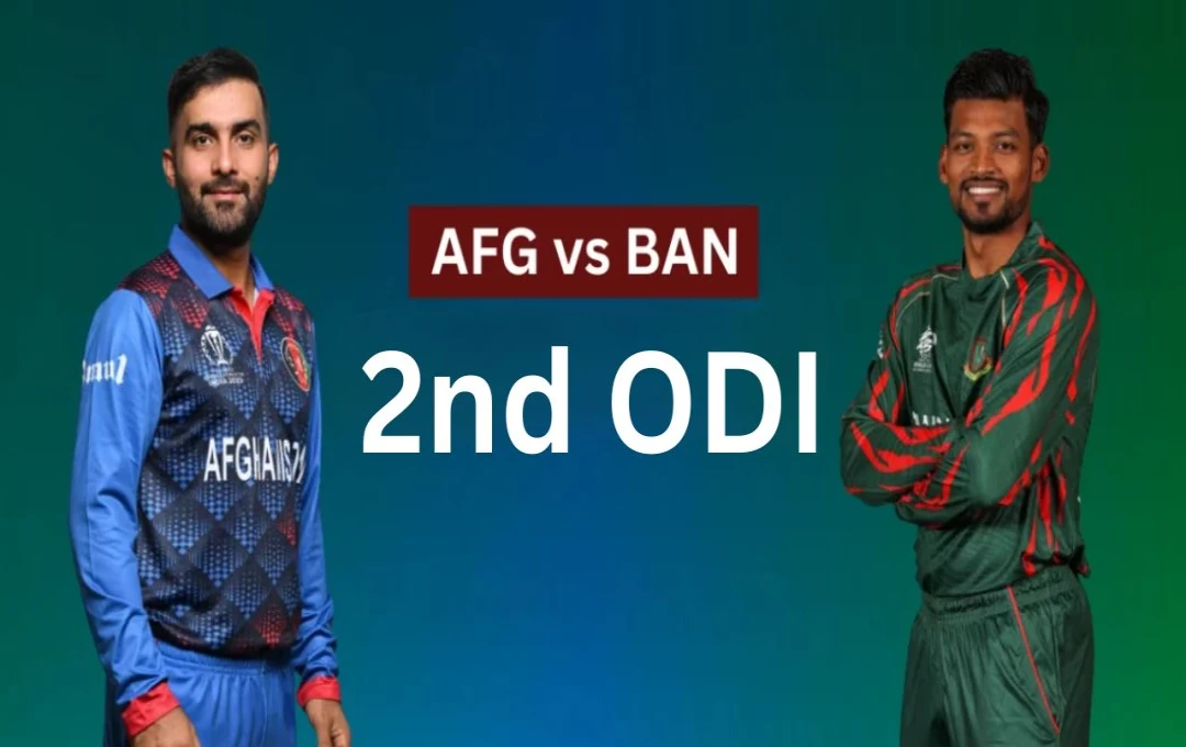 AFG vs BAN 2nd ODI: बांग्लादेश के खिलाफ दूसरे वनडे में सीरीज जीतने के इरादे से उतरेगी अफगानिस्तान टीम, इन धुरंधर खिलाड़ियों पर होगी सबकी नजर 