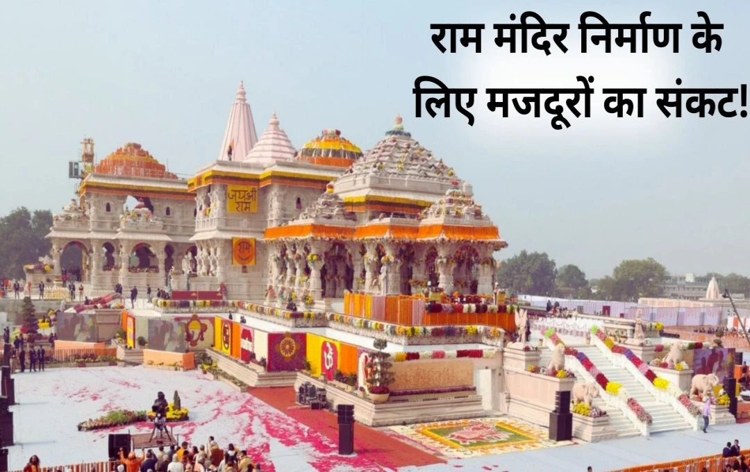 राम मंदिर निर्माण में मजदूरों की कमी पर नृपेंद्र मिश्रा का बयान, जानिए वजह 