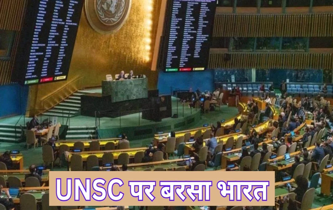 UNSC: सुरक्षा परिषद में ठोस सुधार को लेकर UNSC पर बरसा भारत, कहा-