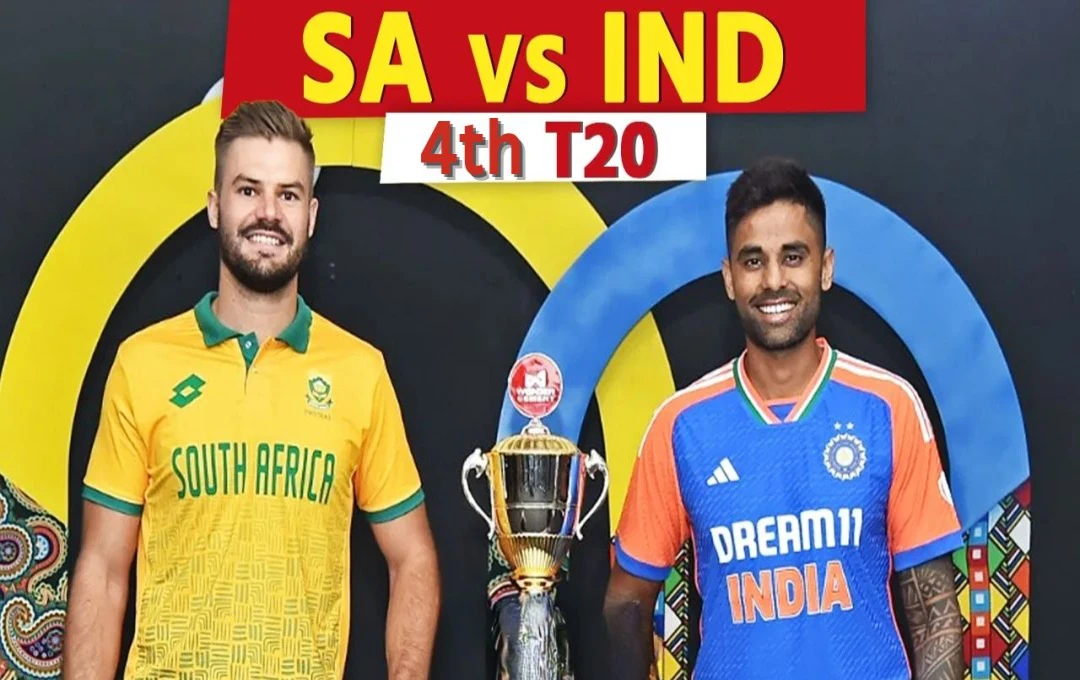 IND vs SA 4th T20I: भारत-दक्षिण अफ्रीका के बीच आज खेला जाएगा निर्णायक मुकाबला, जानिए चौथे टी20 मैच की पिच रिपोर्ट और अन्य खास बातें 