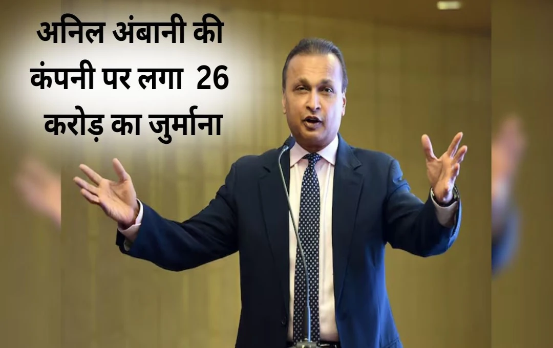 Anil Ambani: अनिल अंबानी पर सेबी का तगड़ा वार, कंपनी पर लगा 26 करोड़ का जुर्माना