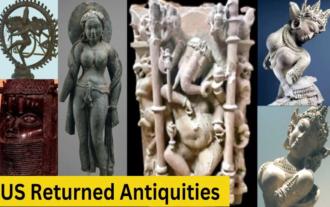 US Returned Antiquities: अमेरिका ने लौटाई भारत की प्राचीन विरासत; जानिए 1400 से अधिक पुरावशेष में कौन-कौन सी वस्तुएं हैं शामिल?