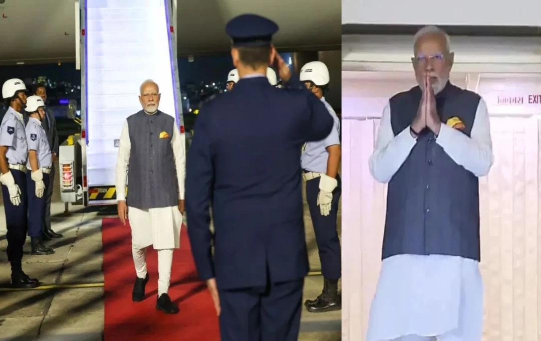 PM Modi Brazil Visit: रियो डी जेनेरियो पहुंचे पीएम मोदी, G-20 शिखर सम्मेलन में करेंगे भारत का प्रतिनिधित्व