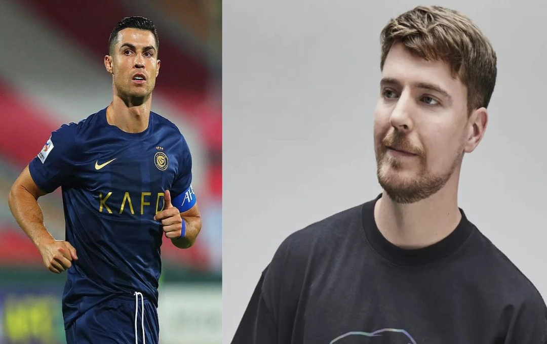 Cristiano Ronaldo और MrBeast का यूट्यूब कोलैब: वीडियो ने मचाई धूम, सब्सक्राइबर में आई भारी बढ़ोतरी