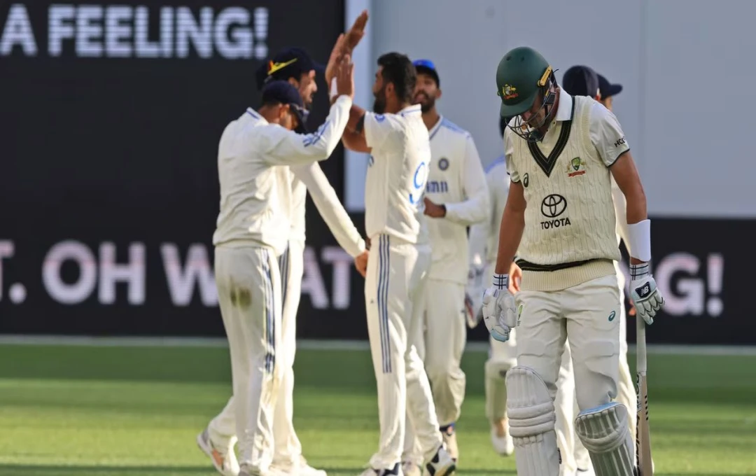 IND vs AUS 1st Test: भारत ने ऑस्ट्रेलिया को 104 रन पर किया ढेर, हर्षित राणा ने डेब्यू मैच में झटके 3 विकेट, बुमराह ने लगाया पंजा 