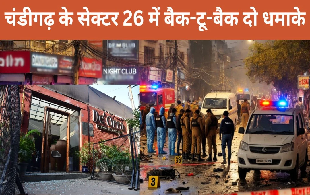 Crime News: चंडीगढ़ में रैपर बादशाह के क्लब समेत दो नाइट क्लब के पास बैक-टू-बैक दो धमाके, फोरेंसिक एक्सपर्ट कर रहे जांच 