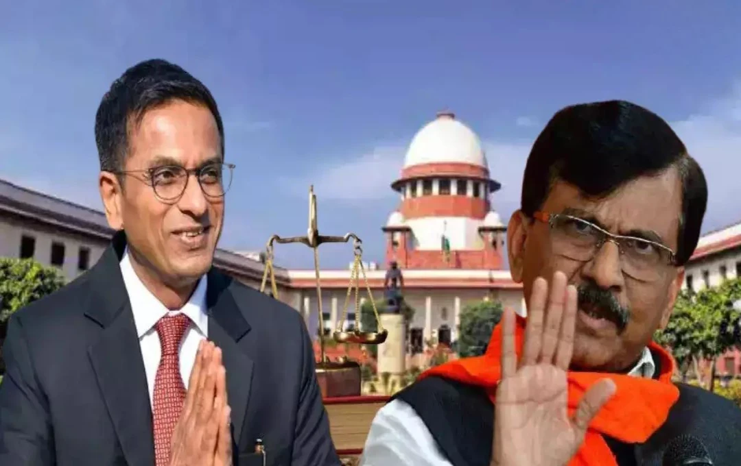 संजय राउत के आरोप पर भड़के पूर्व CJI, क्या एक पार्टी तय करेगी SC को किन मामलों को सुनना चाहिए?