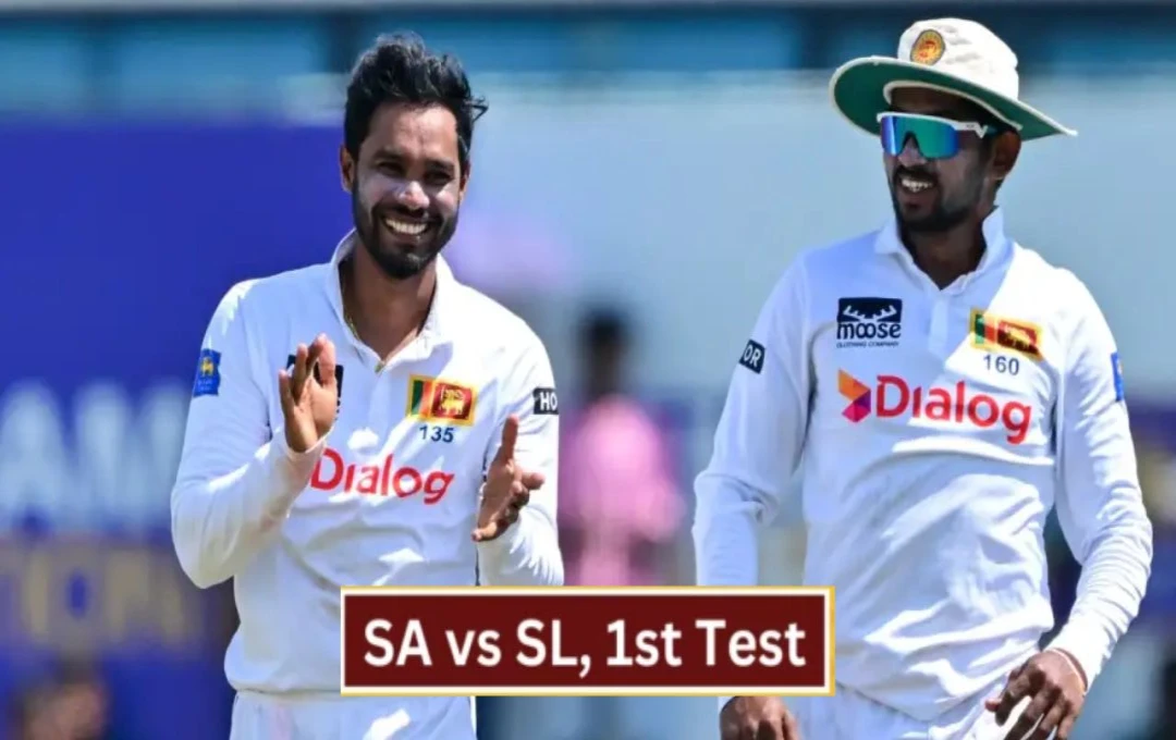 SA vs SL Test: श्रीलंकाई तेज गेंदबाजों ने मचाया कहर, बारिश के कारण नहीं हो पाया पुरे दिन का खेल, पहले दिन मेजबान का स्कोर 80/4 