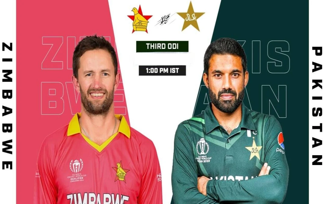 ZIM vs PAK 3rd ODI: जिम्बाब्वे और पाकिस्तान के बीच आज खेला जाएगा आखरी वनडे, जानिए हेड टू हेड-पिच रिपोर्ट और अन्य जानकारी