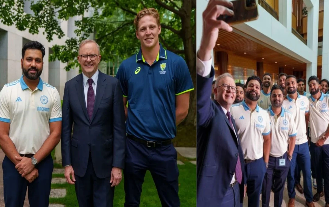 India vs Australia: ऑस्ट्रेलिया में भारतीय टीम का सम्मान, रोहित शर्मा ने ऑस्ट्रेलियाई संसद में बजाया डंका