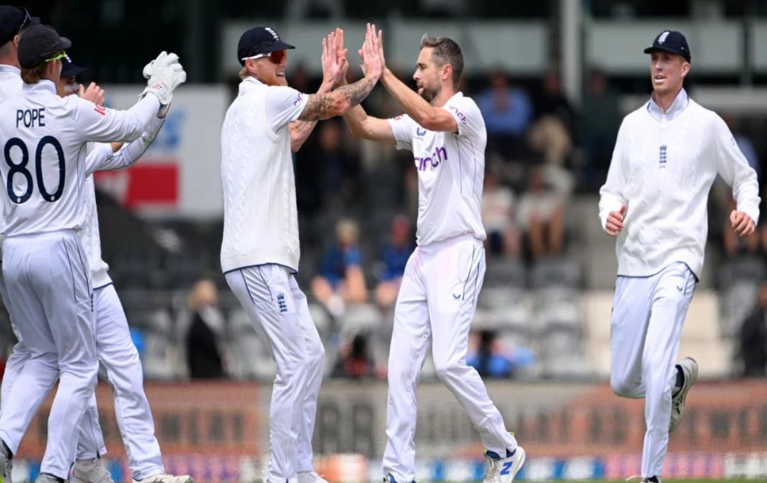 NZ vs ENG 1st Test Day 3: तीसरे दिन का खेल हुआ समाप्त, इंग्लैंड ने मैच में बनाई पकड़, दूसरी पारी में न्यूजीलैंड ने मात्र 155 रन पर गंवाए 6 विकेट