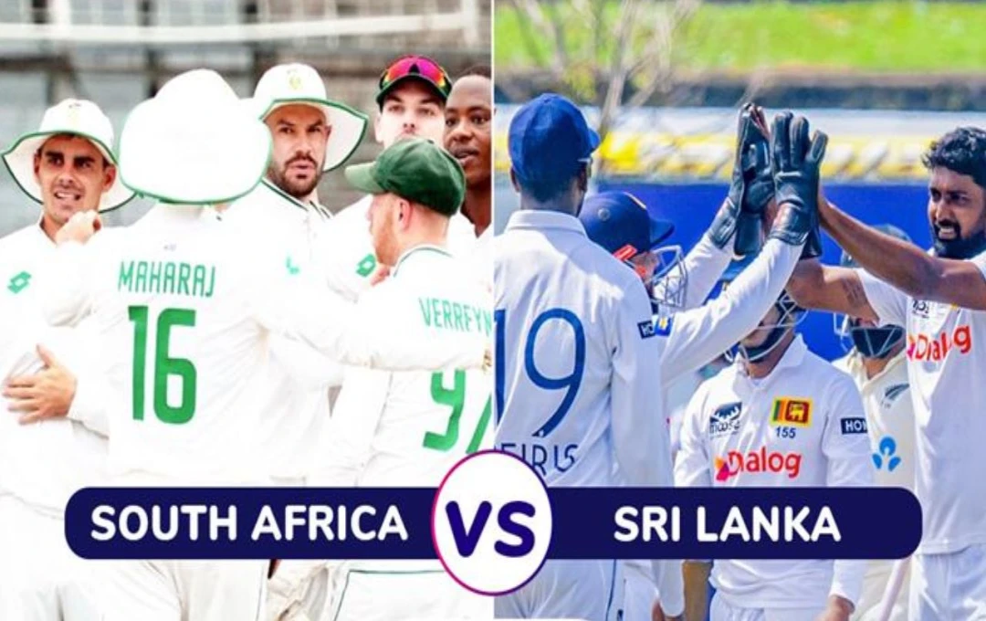 RSA vs SL 1st Test: दक्षिण अफ्रीका ने पहले टेस्ट में श्रीलंका को दी करारी शिकस्त, मार्को जानसन ने झटके 11 विकेट; देखें मैच का पूरा हाल 
