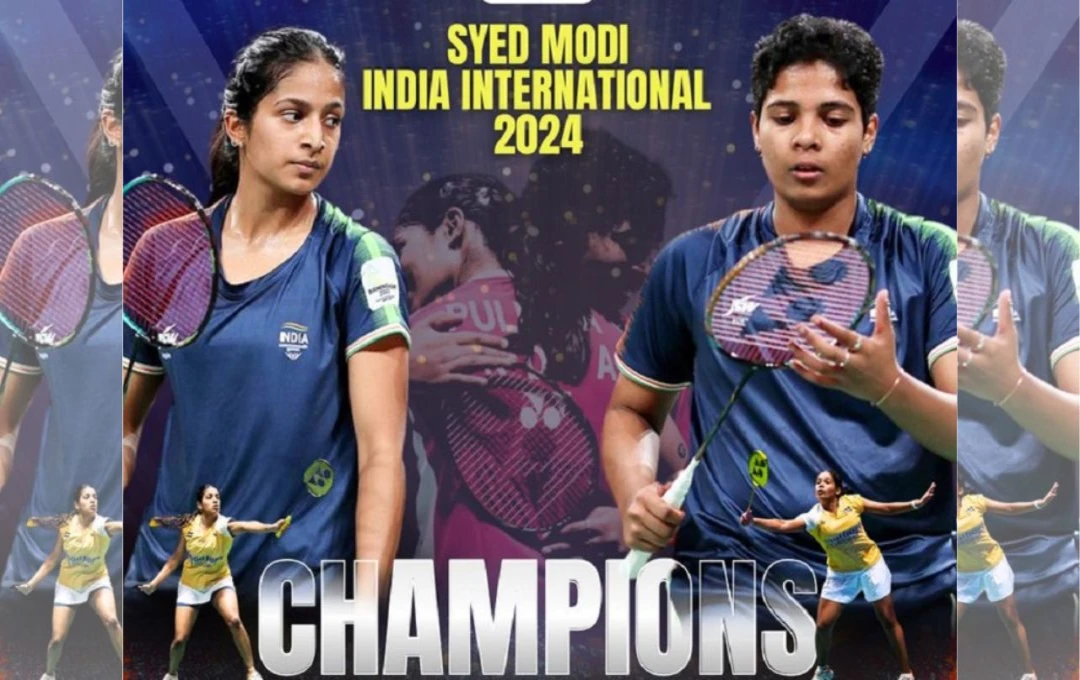 Syed Modi International: त्रीसा जॉली और गायत्री गोपीचंद ने जीता खिताब, फाइनल मुकाबला 21-18, 21-11 से किया अपने नाम, तनीषा-ध्रुव हारी 