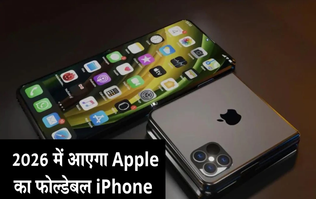 2026 में आएगा Apple का पहला फोल्डेबल iPhone, Samsung और Motorola को देगा टक्कर