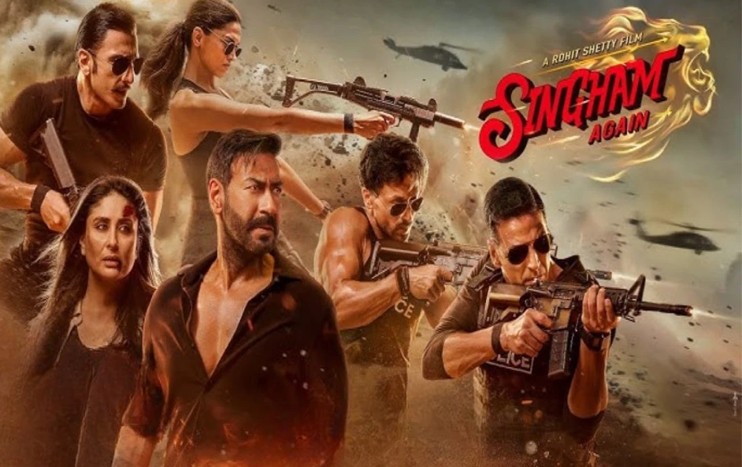 Singham Again बॉक्स ऑफिस: Pushpa 2 से टकराव के बीच डगमगा सकती है कमाई, क्या 250 करोड़ तक पहुंचना मुश्किल?