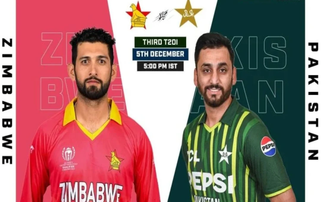 PAK vs ZIM 3rd T20I 2024 Preview: आज तीसरे टी20 में पाकिस्तान के खिलाफ सम्मान बचाने के लिए उतरेगी जिम्बाब्वे की टीम, जानें, हेड टू हेड और पिच रिपोर्ट