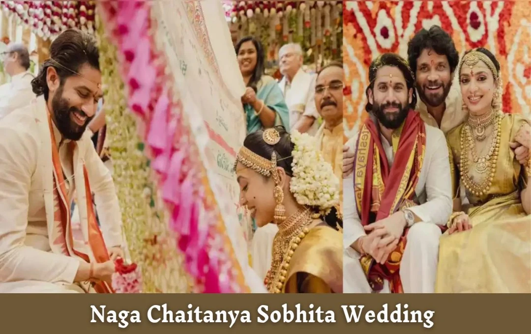 Naga Chaitanya Sobhita Wedding: बेटे-बहू की शादी की नई तस्वीरें शेयर करते हुए नागार्जुन ने जताई खुशी, देखें खूबसूरत शादी की फोटोज