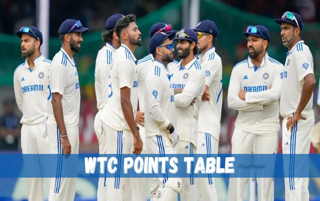 WTC Points Table: भारत की हार से WTC Points Table में हुआ बदलाव, नंबर-1 बनी आस्ट्रेलियाई टीम 