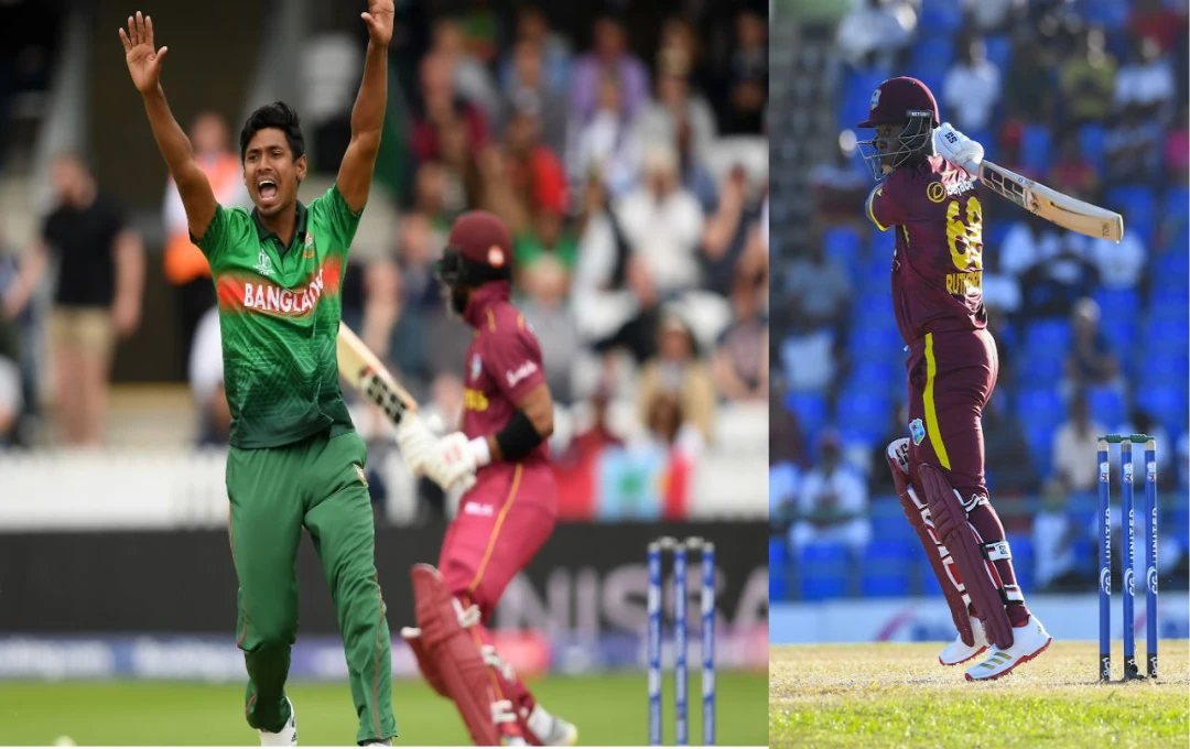 WI vs BAN 1st ODI: वेस्टइंडीज ने पहले वनडे में बांग्लादेश को 5 विकेट से दी मात, शेरफाने रदरफोर्ड ने लगाया शानदार शतक, सीरीज में बनाई 1-0 की बढ़त 
