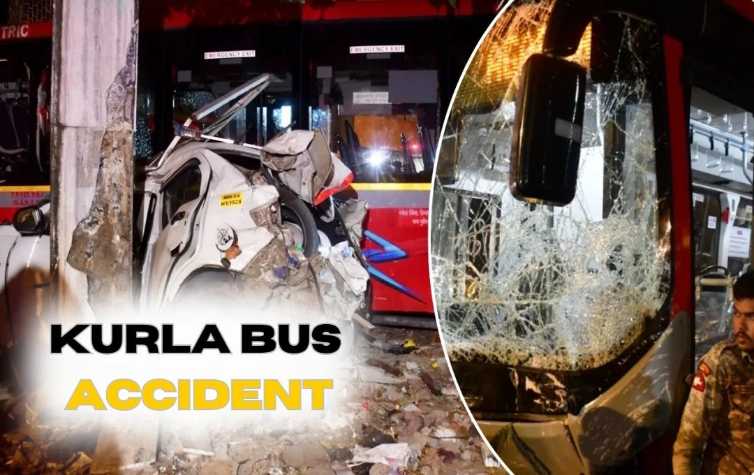 Mumbai Bus Accident: कुर्ला में दर्दनाक बस हादसा, ड्राइवर की गिरफ्तारी, 7 की मौत और 49 घायल