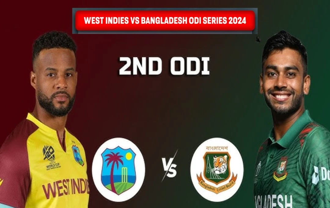 WI vs BAN 2nd ODI: बांग्लादेश और वेस्टइंडीज के बीच आज होगी कड़ी टक्कर, दूसरे वनडे में बारिश डाल सकती हैं बाधा, जानें पिच रिपोर्ट और अन्य जानकारी 