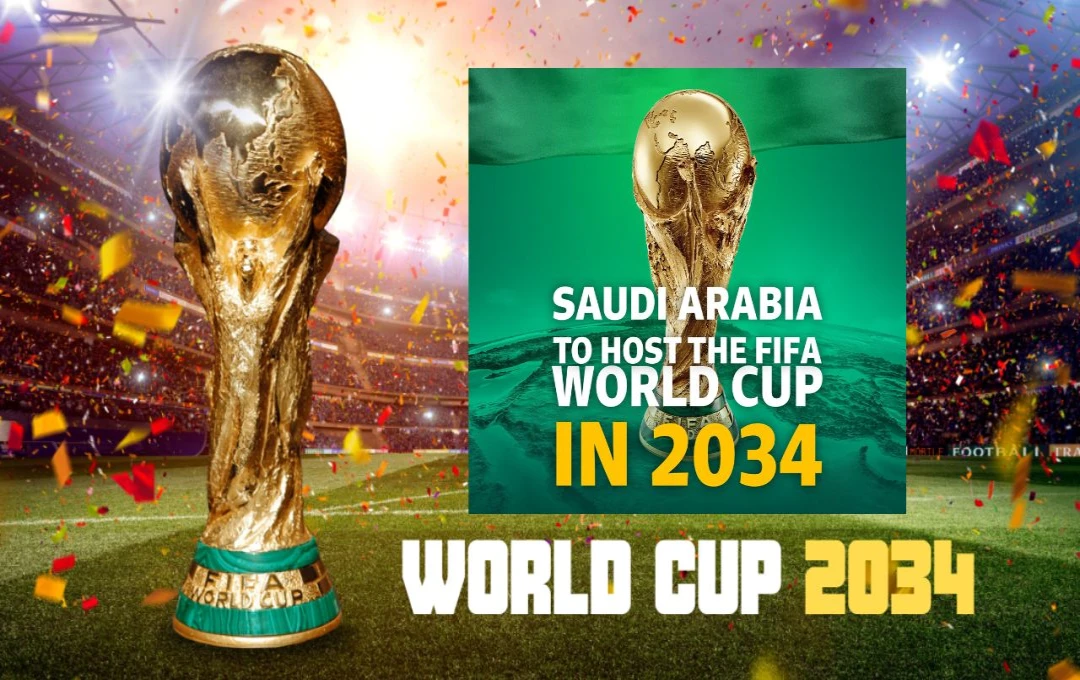 FIFA World Cup 2034: कतर के बाद अब इस देश में छाएगा FIFA वर्ल्ड कप का जादू, 10 साल बाद फिर होगा सऊदी अरब में फुटबॉल का महाकुंभ