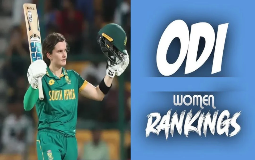 ICC Women ODI Rankings: महिलाओं की ताजा आईसीसी वनडे रैंकिंग में साउथ अफ्रीकी खिलाड़ी बनी नंबर-1, जानें टॉप-10 में कितने भारतीय खिलाडी?
