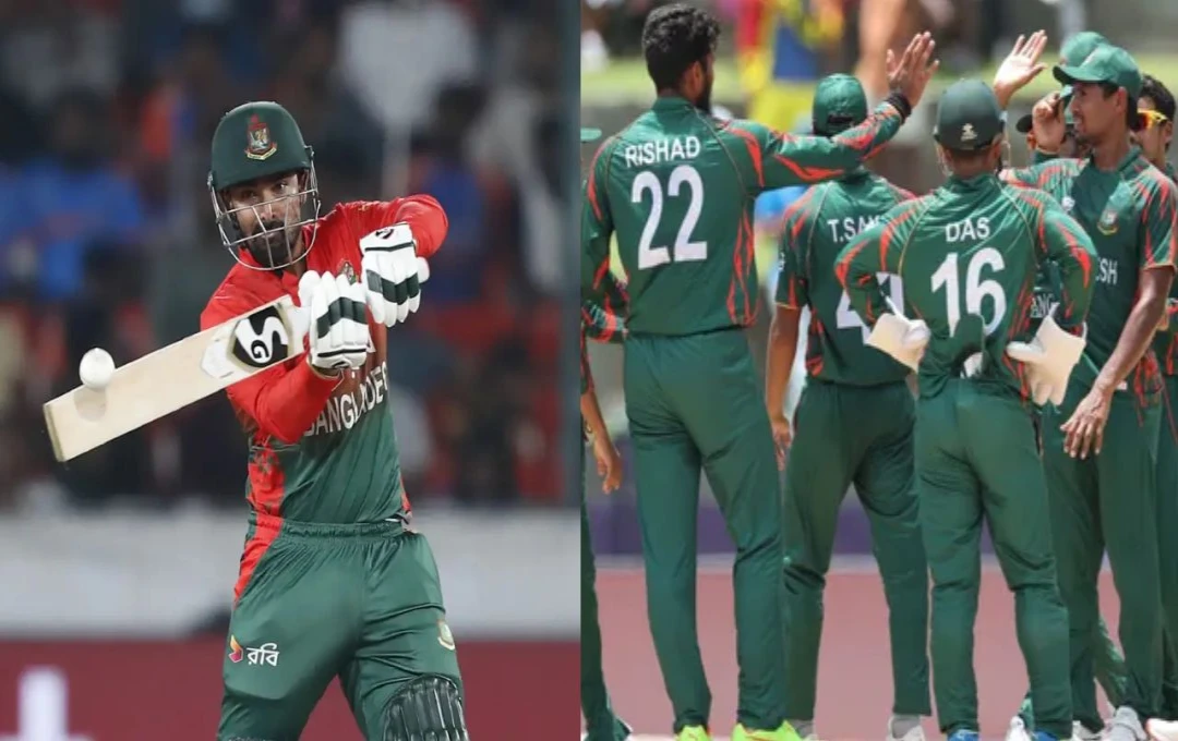 WI vs BAN T20I Series: वेस्टइंडीज के खिलाफ टी20 सीरीज के लिए बांग्लादेश ने स्क्वाड का किया ऐलान, लिटन दास को सौंपी गई टीम की कमान