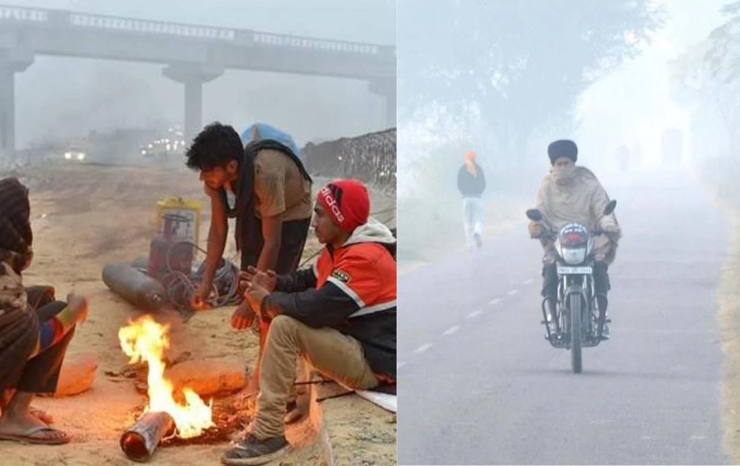 Weather Update :उत्तर भारत में बढ़ी ठंड, कश्मीर-हिमाचल में बर्फबारी, यूपी में शीतलहर का अलर्ट