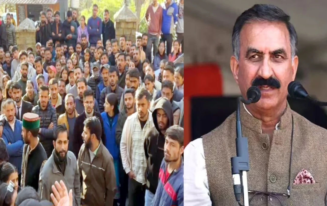 Himachal News: क्या सुक्खू सरकार गेस्ट टीचर पॉलिसी से फंसी? सड़कों पर उतरे हिमाचल के बेरोजगार युवाओं का उग्र विरोध 