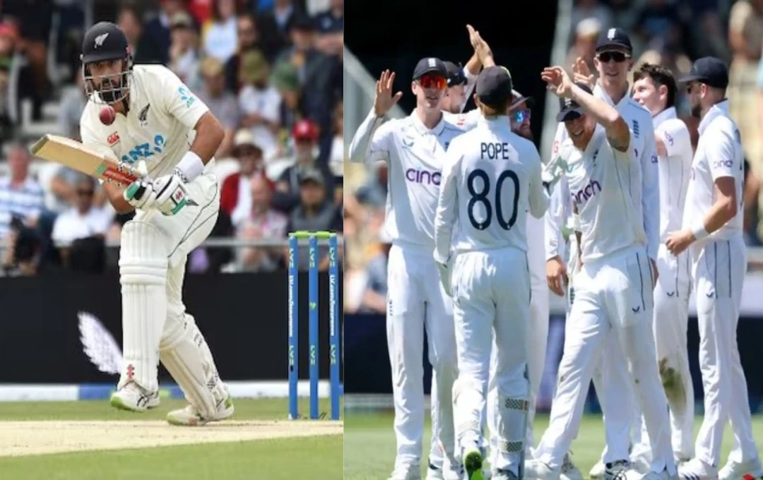 NZ vs ENG 3rd Test Day 2: दूसरे दिन का खेल हुआ समाप्त, न्यूज़ीलैंड ने दूसरी पारी में 3 विकेट के नुकसान पर बनाए 136 रन, इंग्लैंड मात्र 143 रन पर हुई ढेर