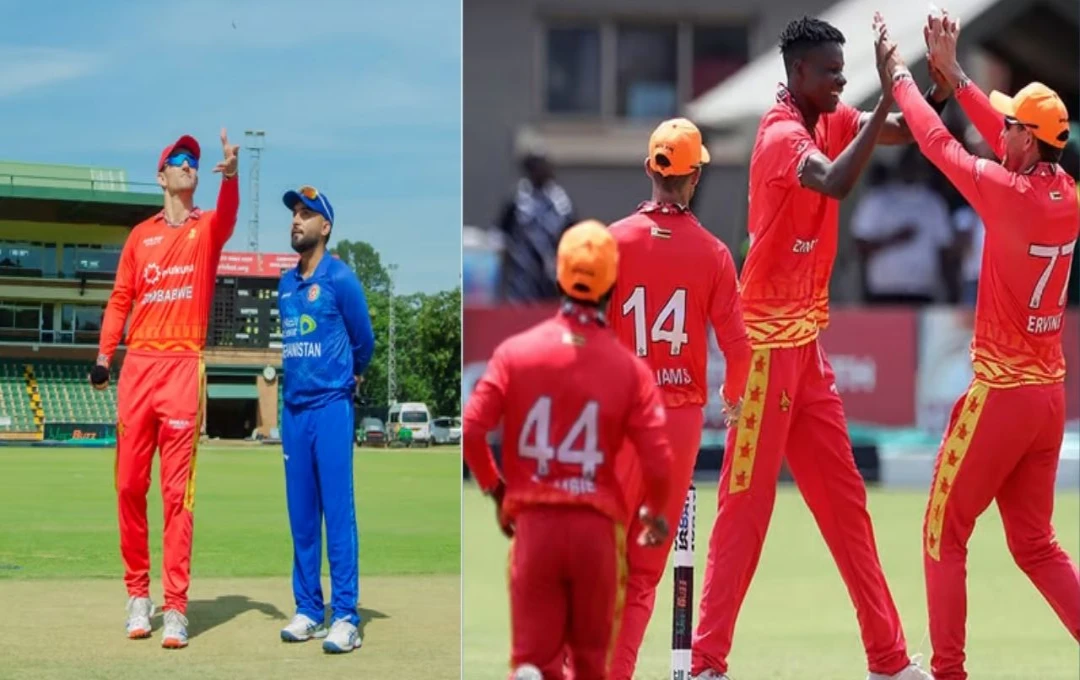 Zimbabwe vs Afghanistan 2nd ODI Toss Update: जिम्बाब्वे ने टॉस जीतकर पहले गेंदबाजी करने का लिया निर्णय, देखें दोनों टीमों की प्लेइंग एलेवेन 