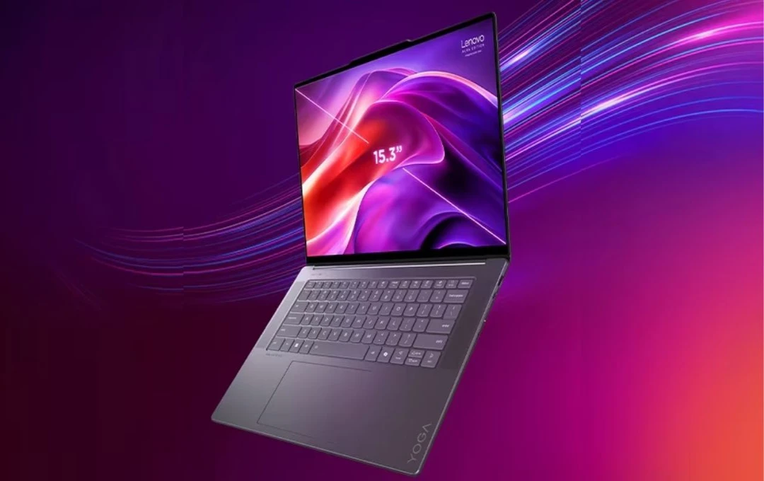 Lenovo Yoga Slim 7i Aura Edition में AI फीचर्स और Intel Core चिप के साथ हुआ भारत में लॉन्च, जानें कीमत