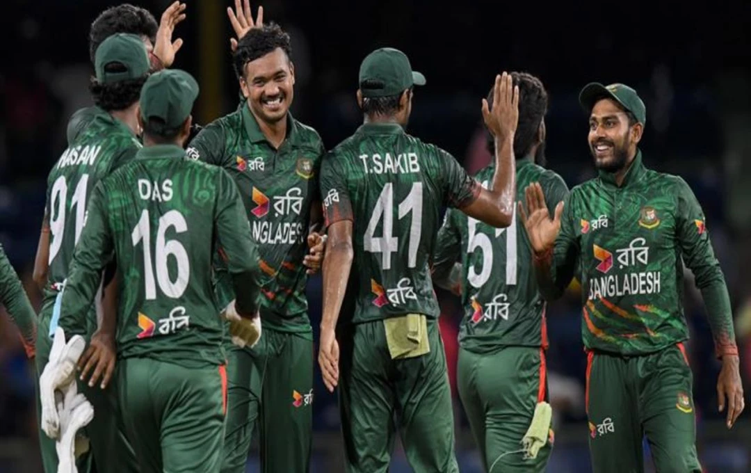 WI vs BAN: बांग्लादेश ने आखरी मुकाबले में वेस्टइंडीज 80 रनों से दी मात, तीन मैचों की टी20 सीरीज में किया क्लीन स्वीप, जाकिर अली की शानदार पारी