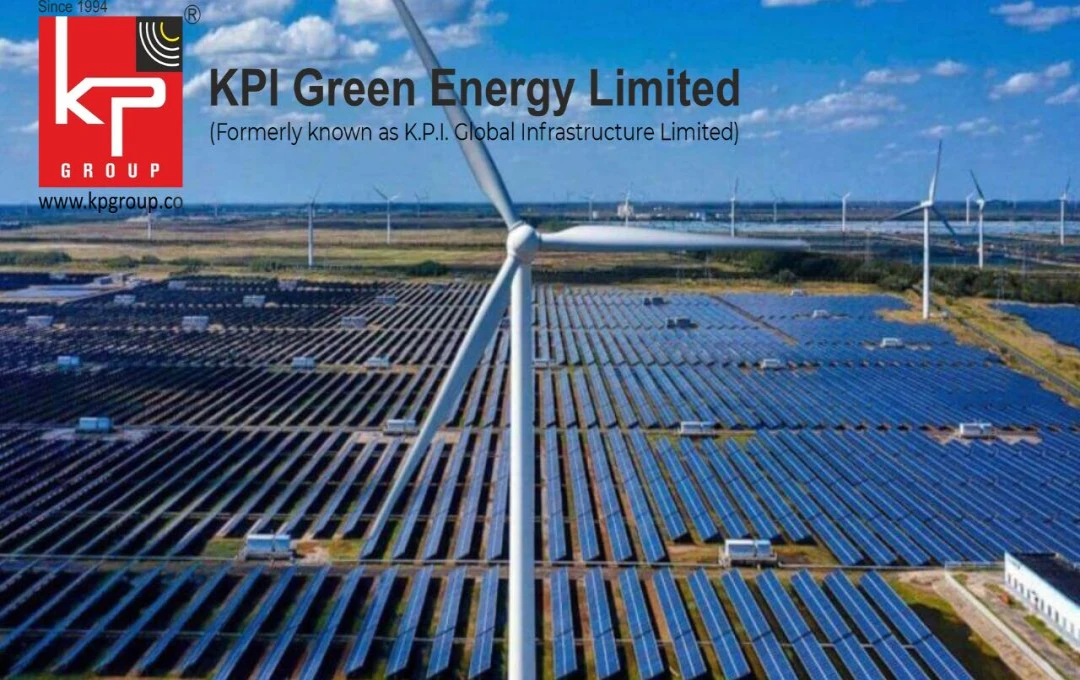 Stock: KPI Green Energy में बढ़त, बोनस इश्यू की रिकॉर्ड डेट के ऐलान से शेयरों में 5% की तेजी