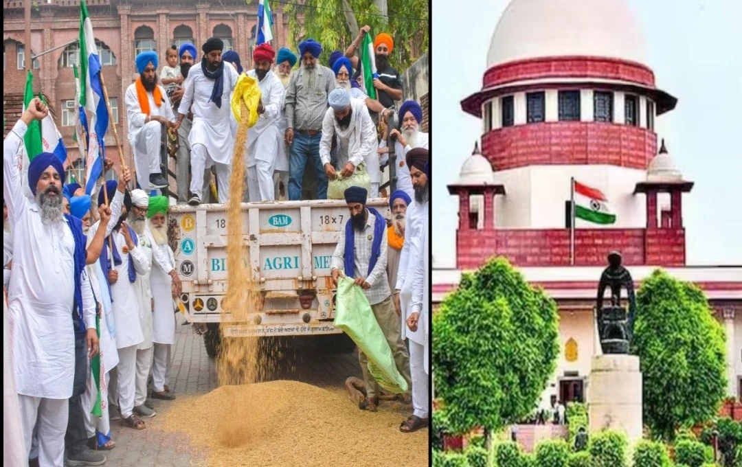 Farmers Protest: सुप्रीम कोर्ट पहुंचे किसान, एमएसपी वादा पूरा न होने पर रखी बड़ी मांगें