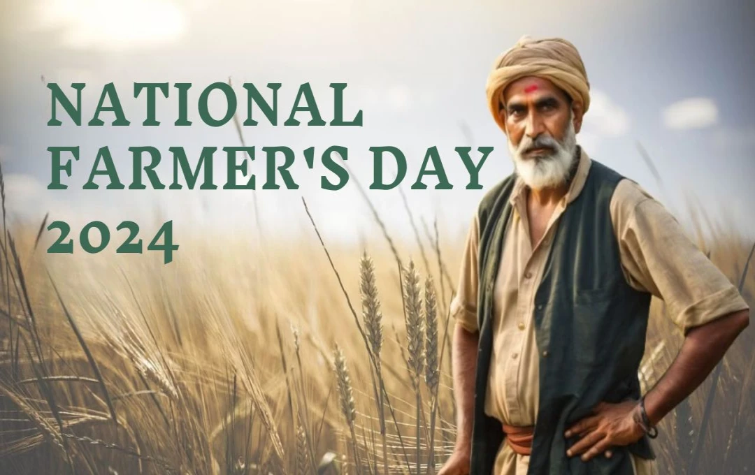 National Farmers Day 2024: भारतीय किसानों का सम्मान, उनकी मेहनत और योगदान की सराहना