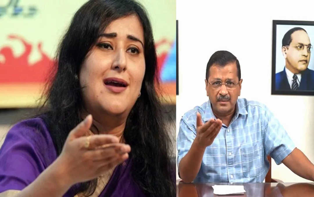 Delhi: केजरीवाल की योजनाओं पर बीजेपी का हमला, बांसुरी स्वराज ने किया विरोध