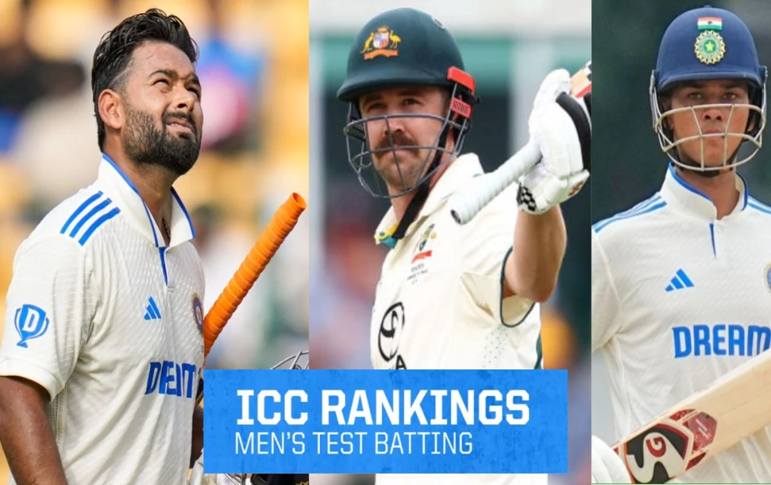 ICC Rankings: आईसीसी की ताजा रैंकिंग में बड़ा उलटफेर, ट्रेविस हेड ने लगाई लंबी छलांग, स्टीव स्मिथ की टॉप 10 में हुई वापसी