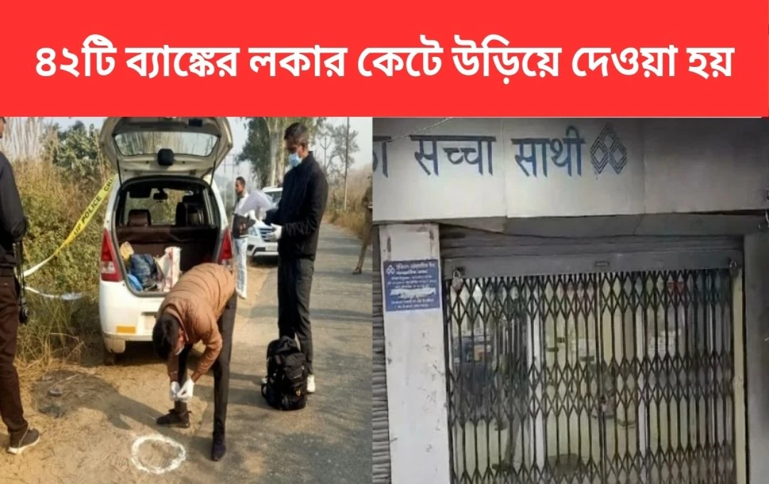লক্ষ্ণৌ-এ ব্যাঙ্ক ডাকাতি: এনকাউন্টারে ২ চোর নিহত, কোটি টাকার গয়না উদ্ধার