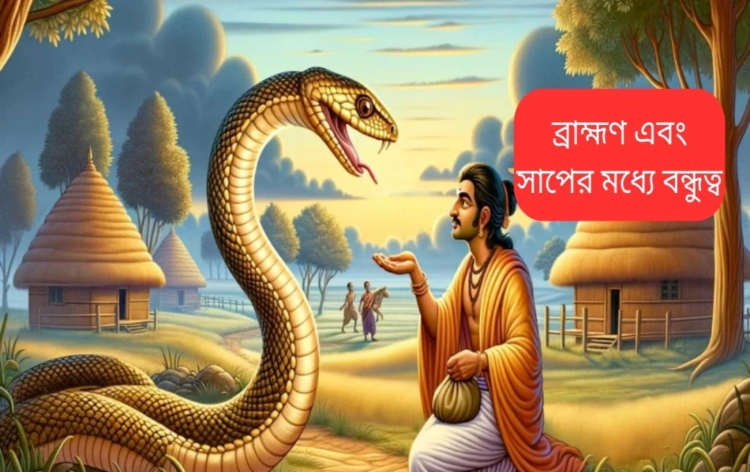 লোভের পরিণতি: ব্রাহ্মণ, সাপ এবং সোনার মোহ