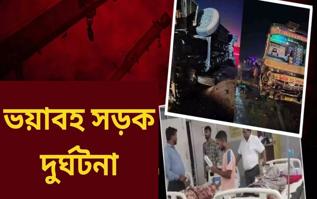 লখনউ-আগ্রা এক্সপ্রেসওয়েতে লোডার উল্টে ১৮ জন আহত, ৩ জন গুরুতর